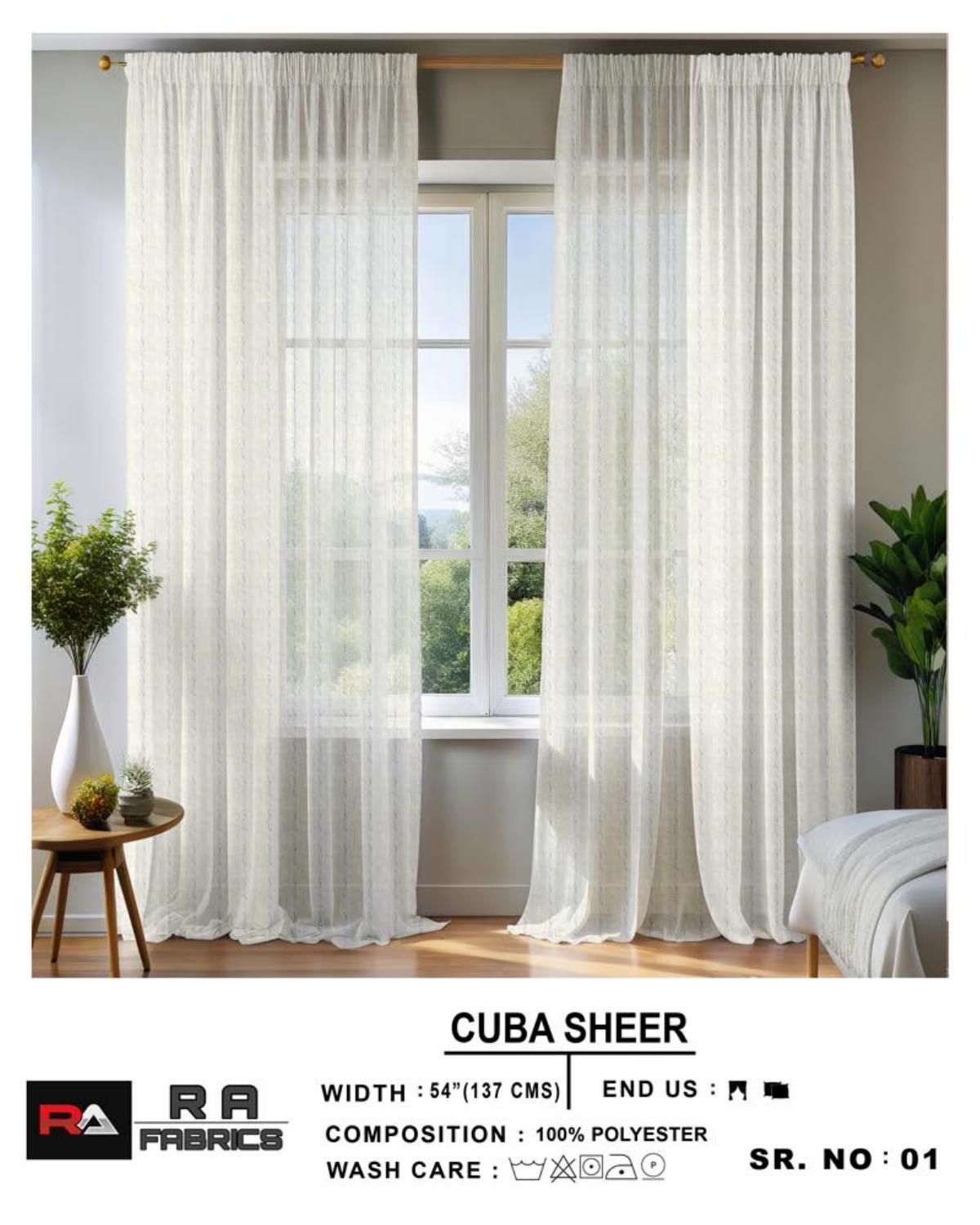 CUBA Sheer Collection